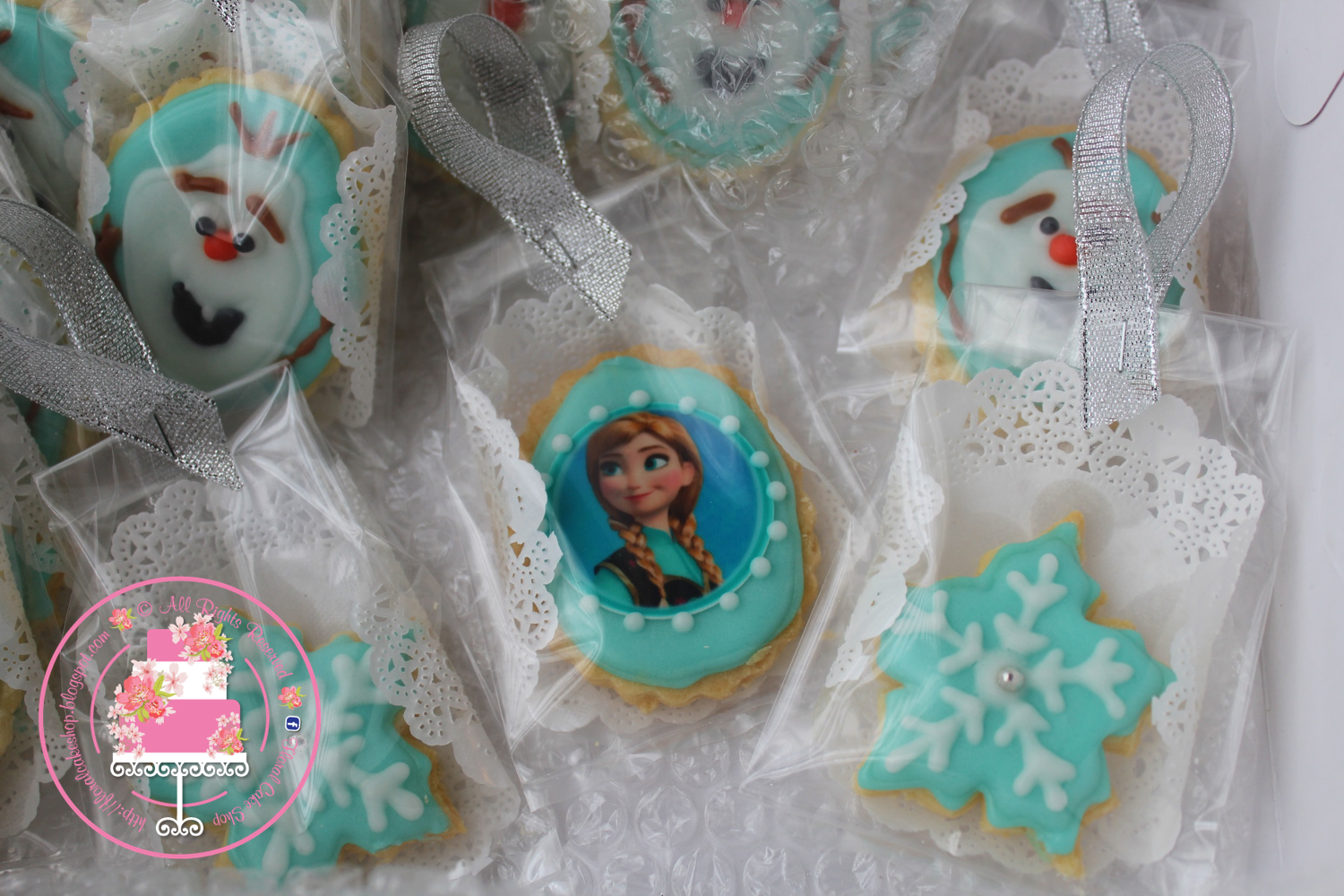 frozen themed cookies frozen themed cookies